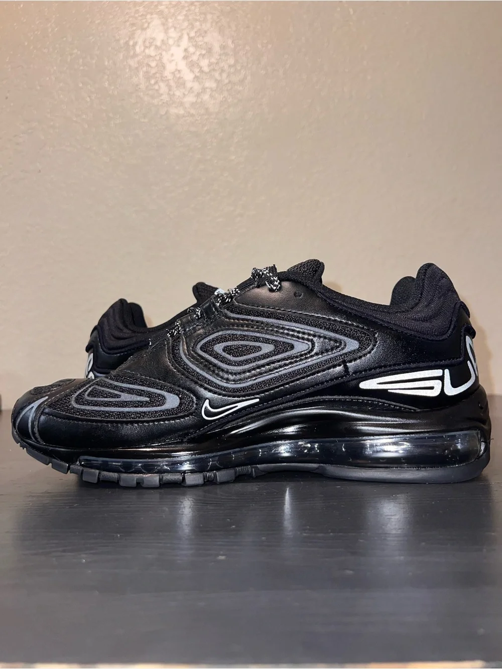Supreme x Nike Air Max 98 TL SP 'Black' Size 10